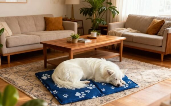Capture ✨L Pet Cooling Mat (50x 90cm) | Durable Self-Cooling Gel Pad | Non-Toxic, Pressure Activated Dog Heat Relief
