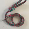 Image_20251124102508_470_2 ✨Heavy-Duty Braided Paracord & Chain Dog Training Collar/Slip Leash | Red & Green