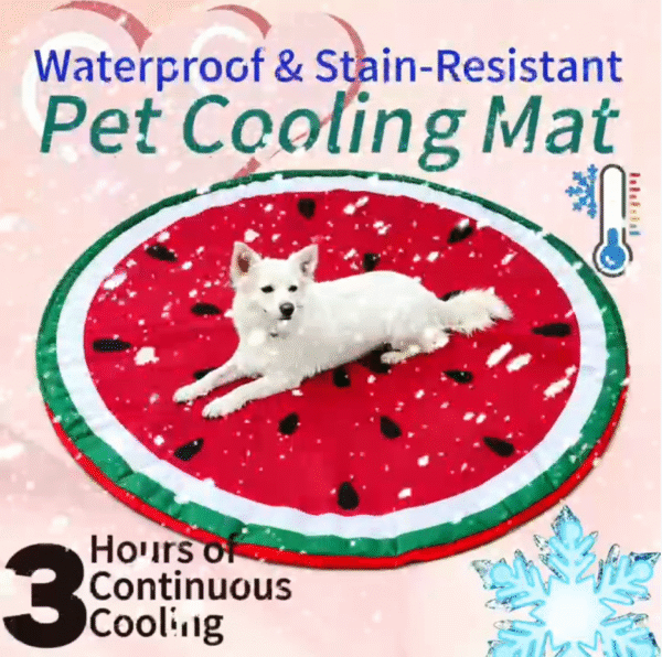 Screenshot 2025-11-08 195539 🍉Watermelon Pet Cooling Mat | 3 HRS Continuous Relief | Foldable, Washable, Heat-Resistant PVC Dog Pad