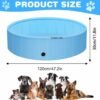 Screenshot 2025-11-25 093031 Foldable Dog & Kids Sprinkler Pool | Portable, Non-Slip, Non-Toxic PVC Wading Pool